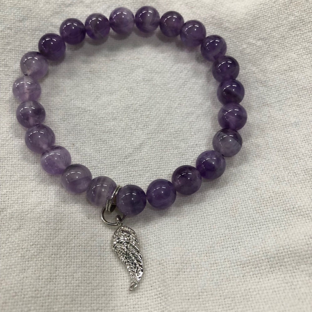 Amethyst bracelet